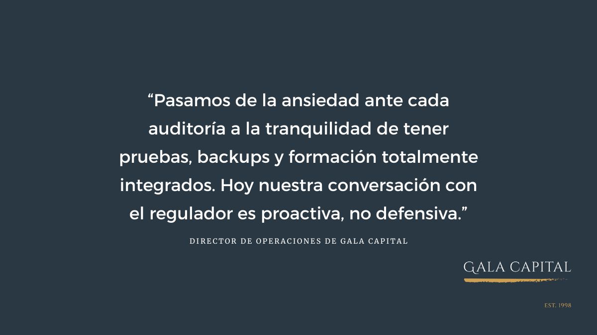 Testimonio Gala Capital